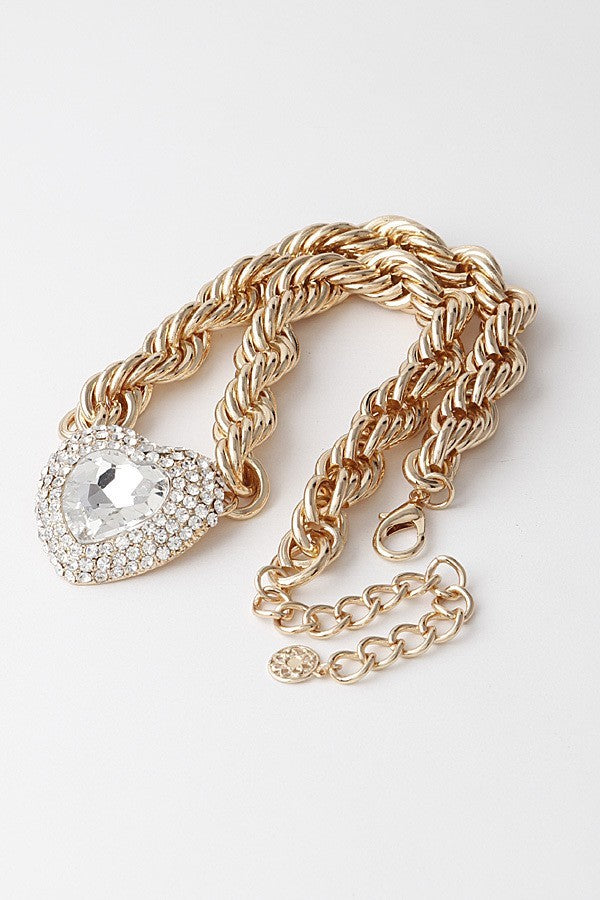 Heart Rope Chain
