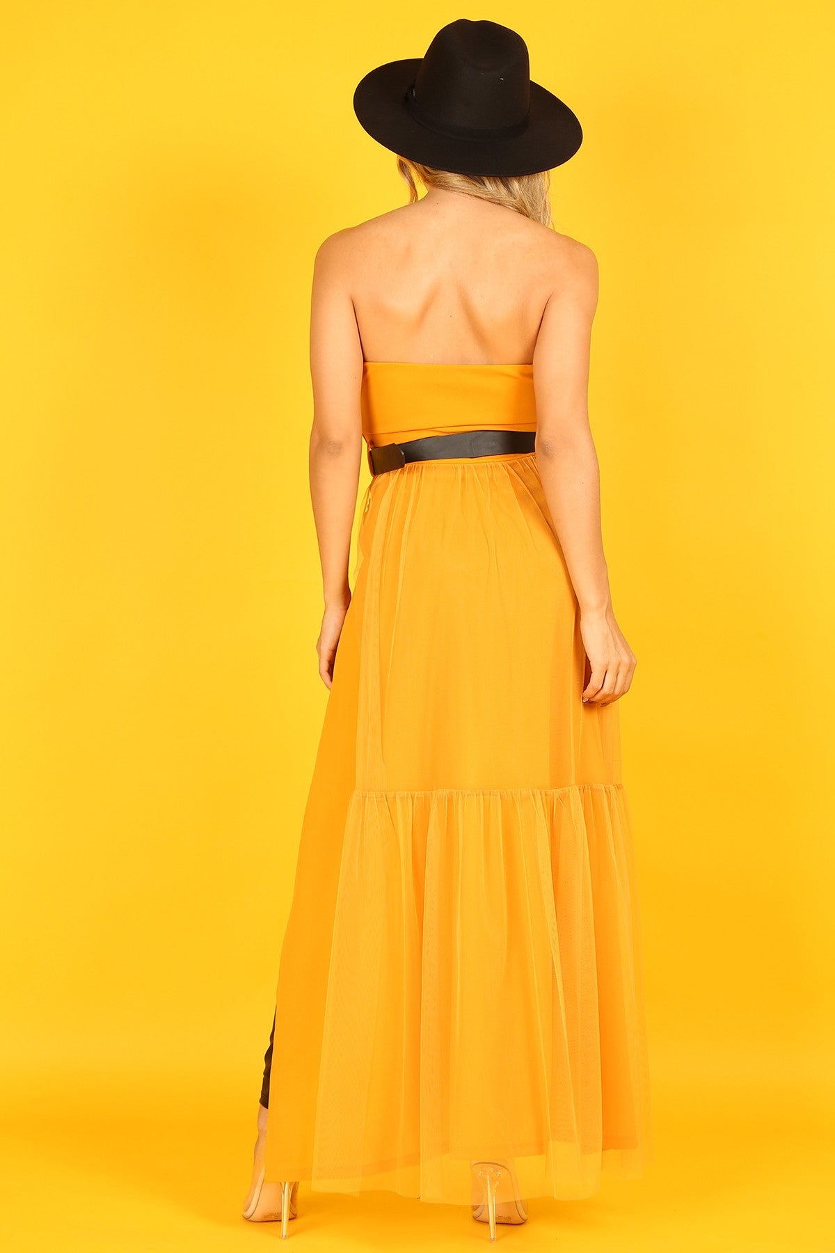 Sweetheart Top (Yellow) (correa incluída)