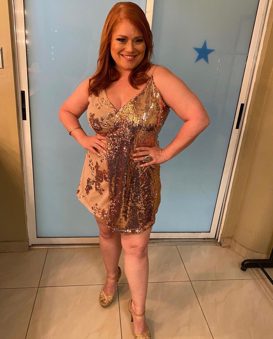 Sequin Dress