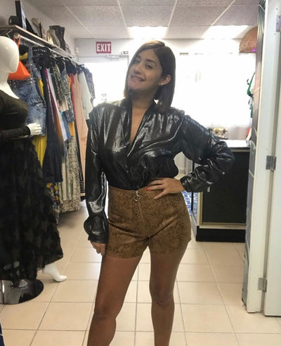 Metallic Blouse