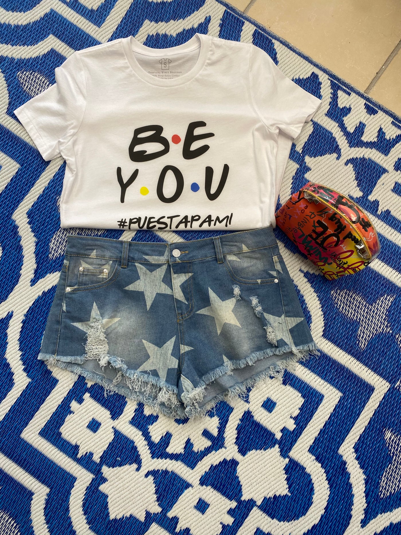 T Shirt Be You Puesta Pa Mi