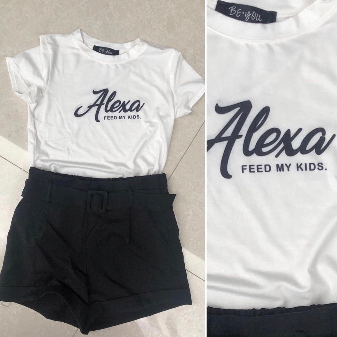 Alexa please feed my kids T-Shirt