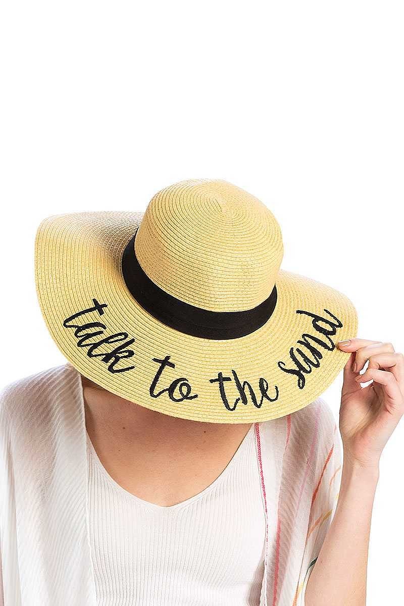Sun Hat Pamelas (Varios Mensajes)