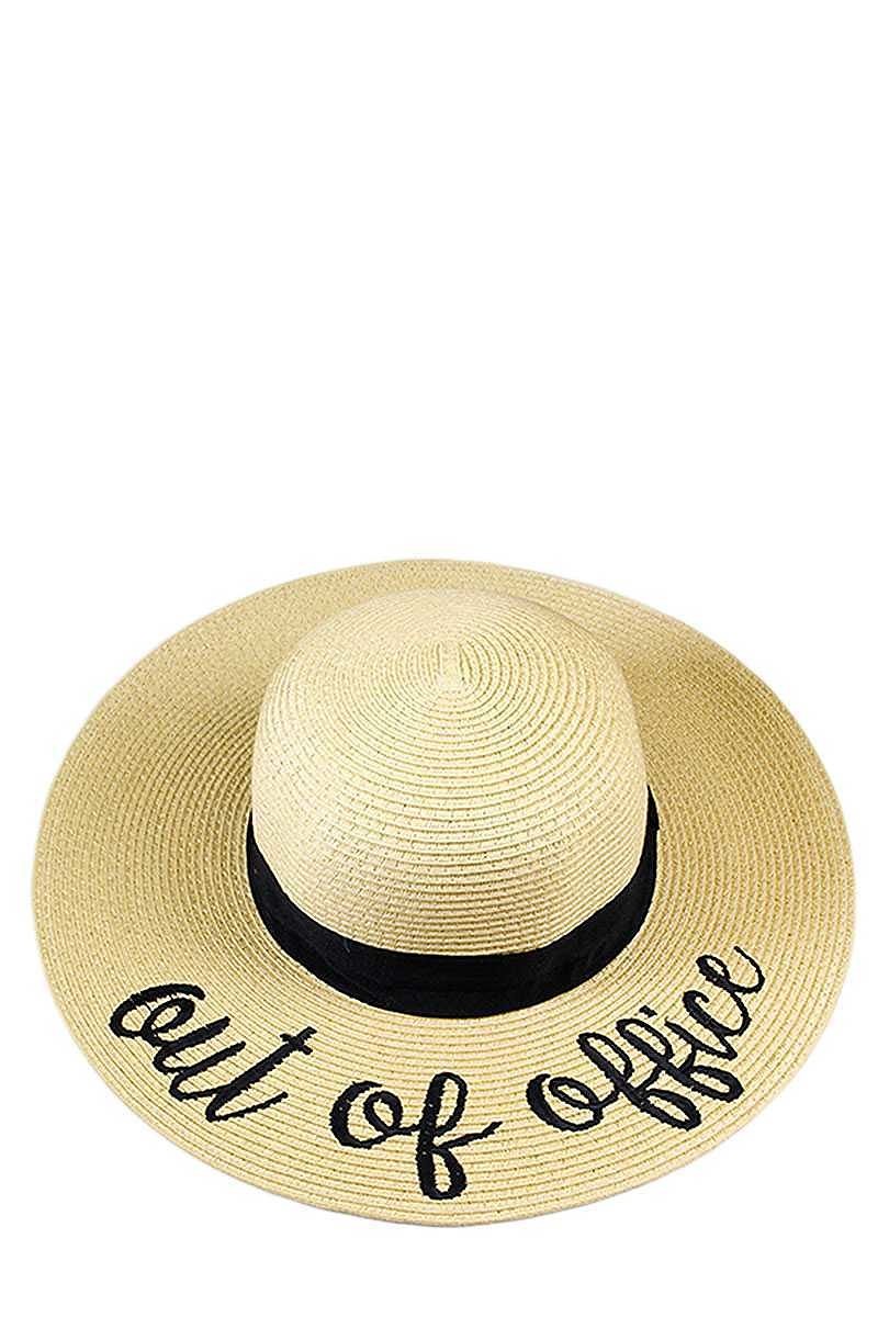 Sun Hat Pamelas (Varios Mensajes)