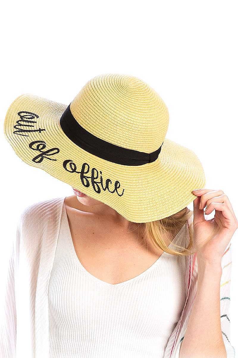 Sun Hat Pamelas (Varios Mensajes)