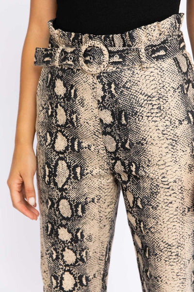 Snake Print Pants