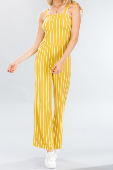 Lucy Sport Jumpsuit (Yellow)
