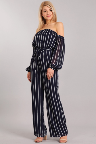 Miss Avenue jumpsuit off shoulder