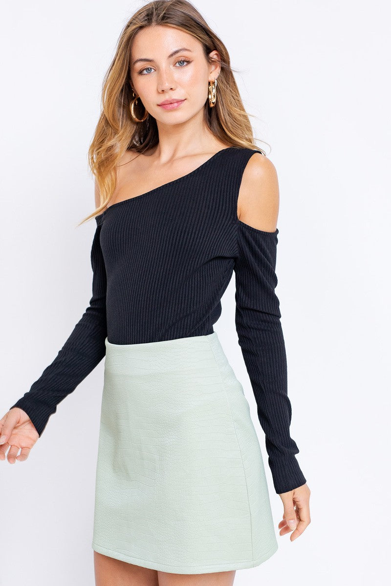 Margarette One Shoulder Bodysuit